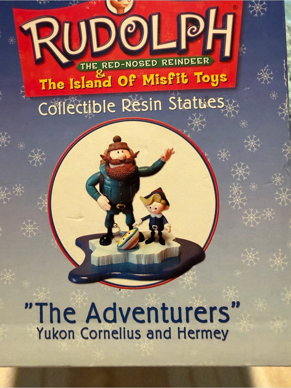 Rudolph Collectible Resin Statue - The Adventurers - Yukon Cornelius and Hermey